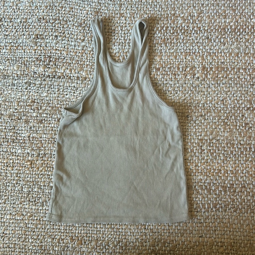 ARQ Tank Top • WM • Taupe • 100% organic cotton